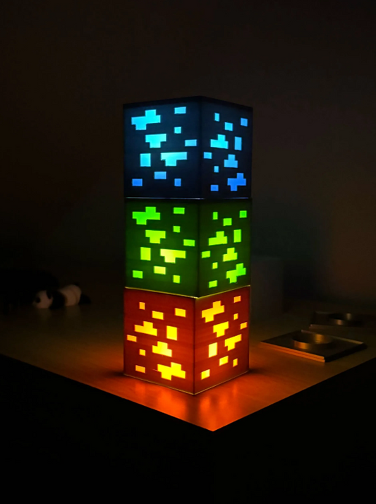 Świecący bloczek z Minecraft!