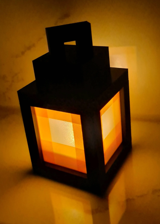 Podświetlany lampion z Minecraft!
